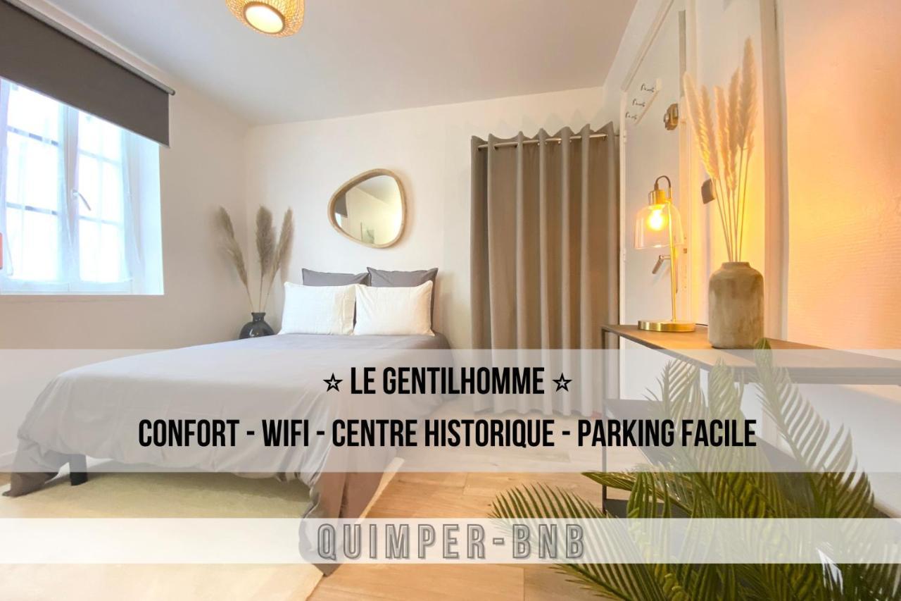 Le Gentilhomme - Studio - Entree Autonome - Plein Centre Historique Кемпер Екстер'єр фото